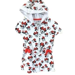 Disney Store Minnie Mouse Swim Cover Up Romper